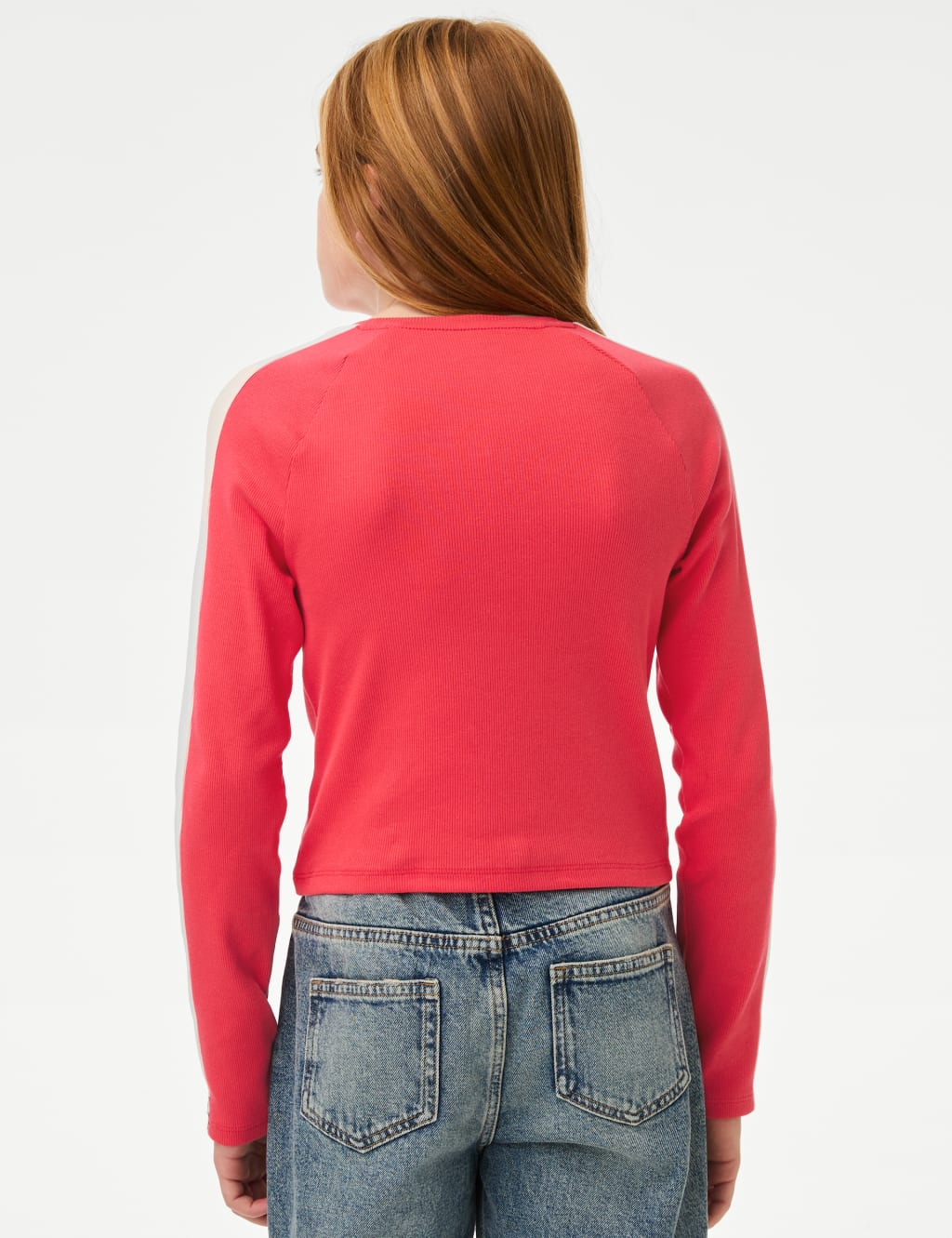 Cotton Rich Graphic Ribbed Top (6-16 Yrs) 5 of 6