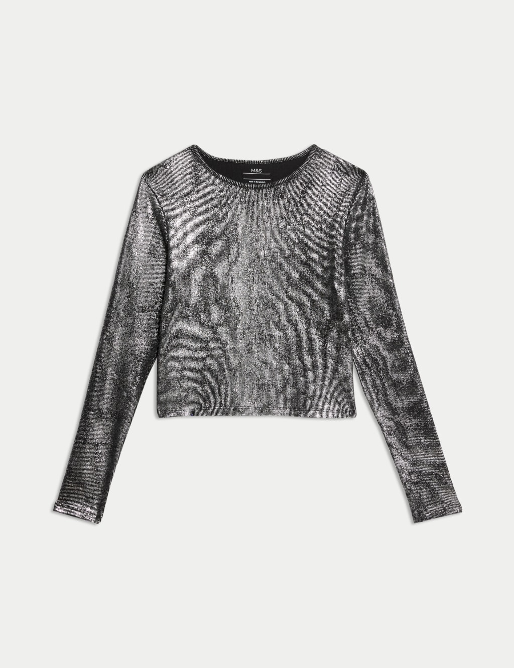 Topshop glitter top discount