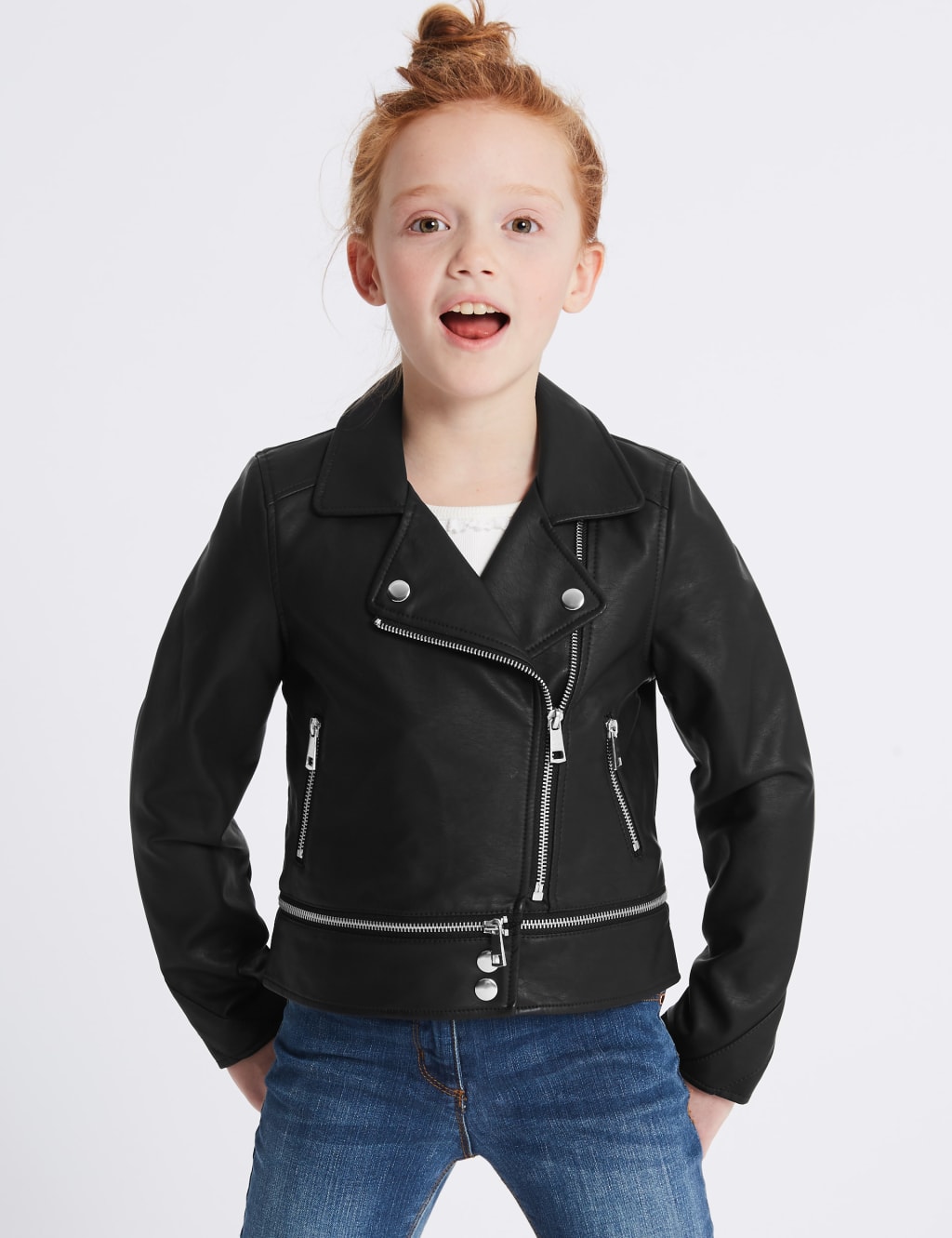 Youth biker jacket discount
