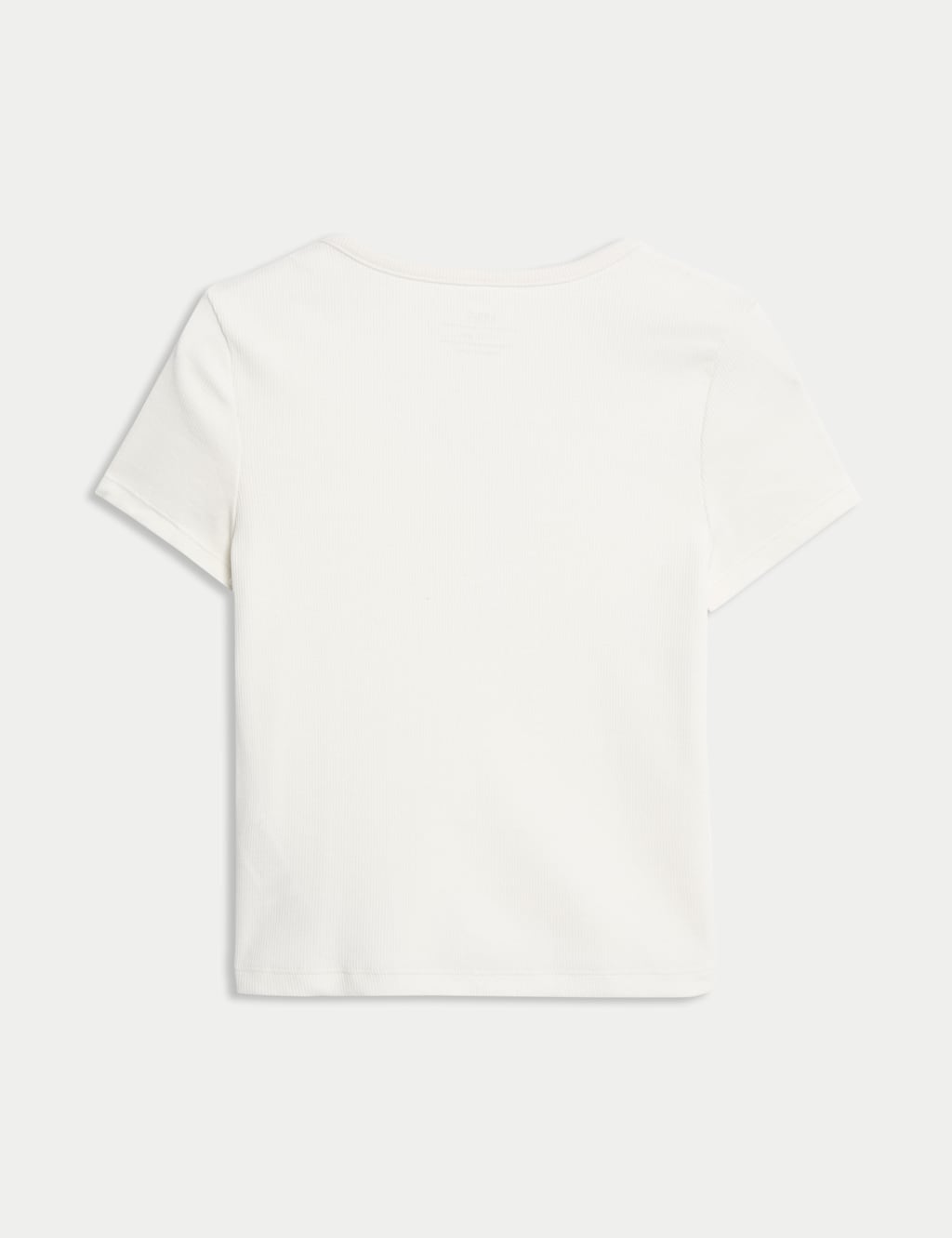 Cotton Rich Button T-Shirt (6-16 Yrs) 2 of 2