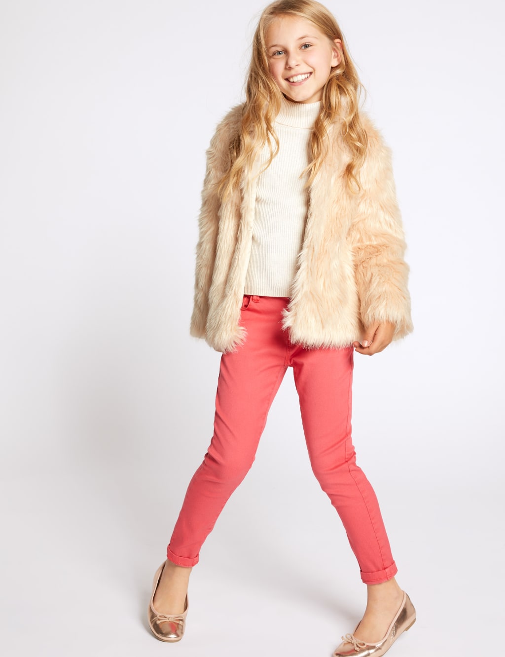 Children's faux fur coats & jackets store