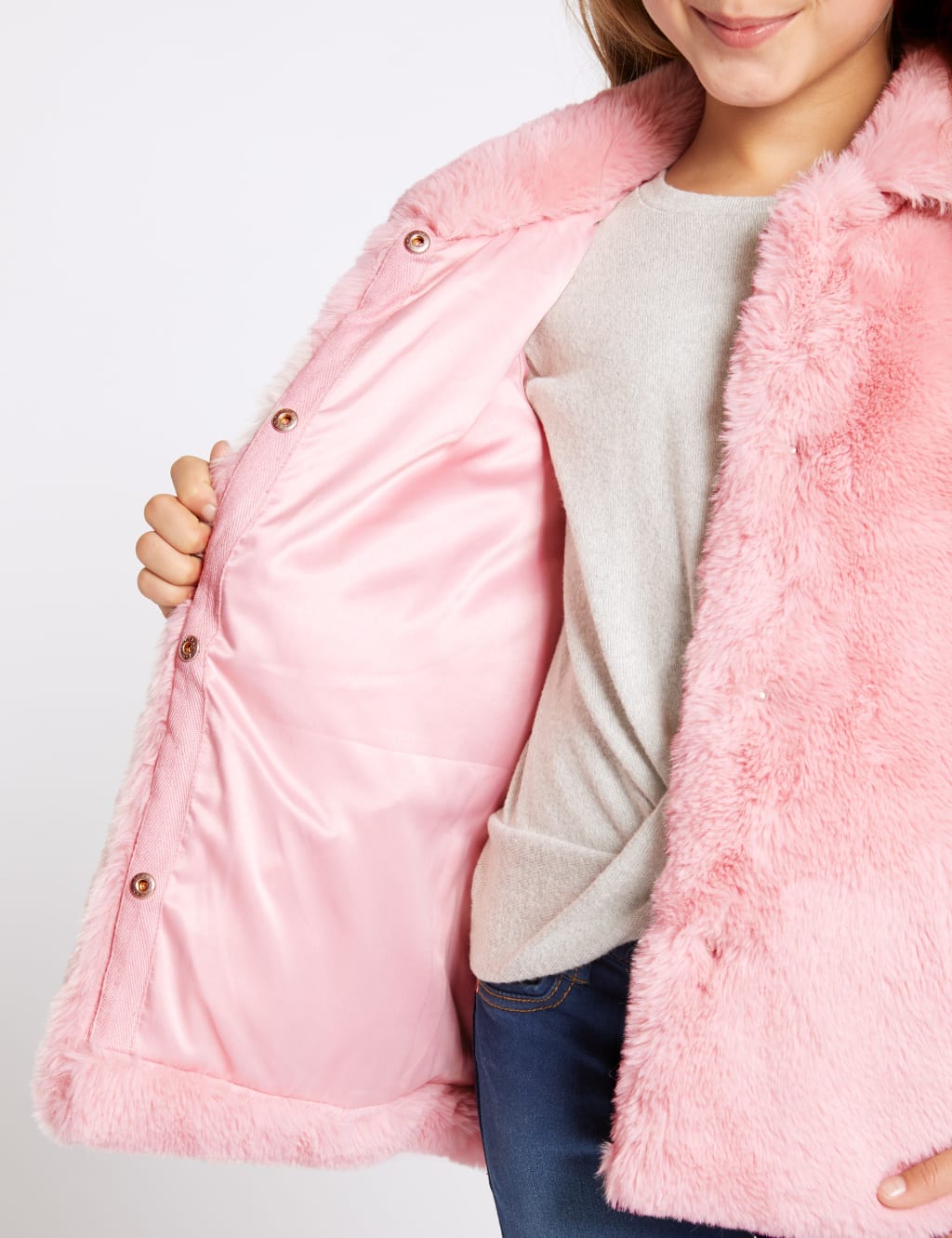 Faux Fur Coat 3 16 Years M S