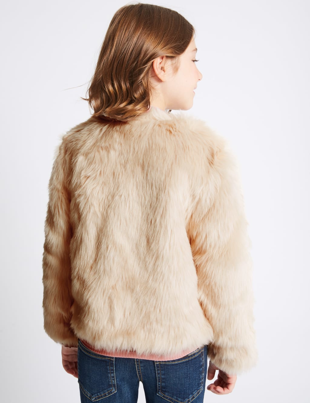 Faux Fur Coat (3-14 Years) 3 of 4