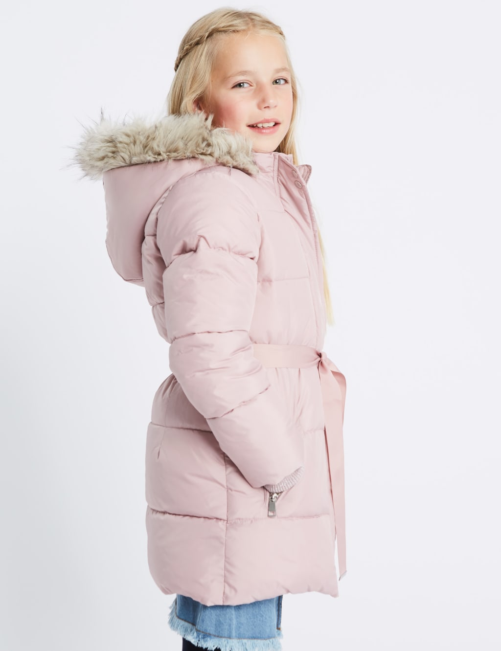 Longline Padded Coat (3-16 Years) 3 of 5