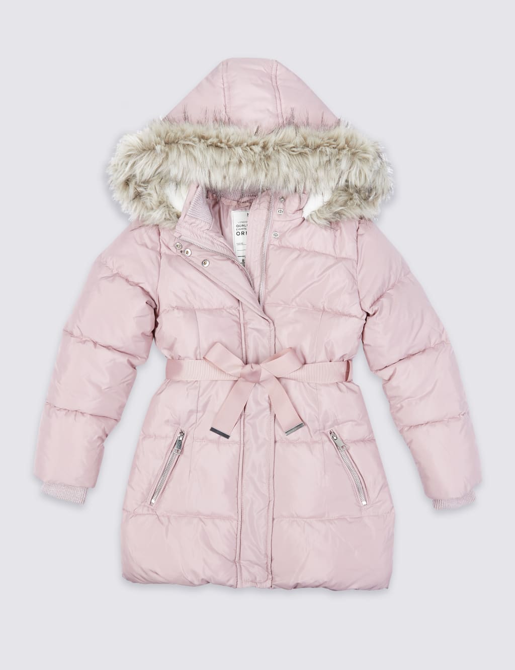 Longline Padded Coat (3-16 Years) 2 of 5