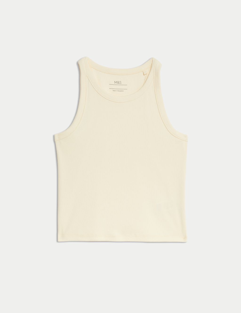 Cotton Rich Ribbed Vest (2-16 Yrs) 2 of 5