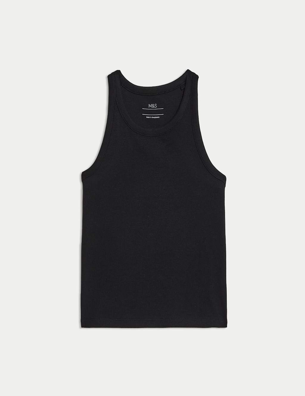 Cotton Rich Ribbed Vest (2-16 Yrs) 2 of 4