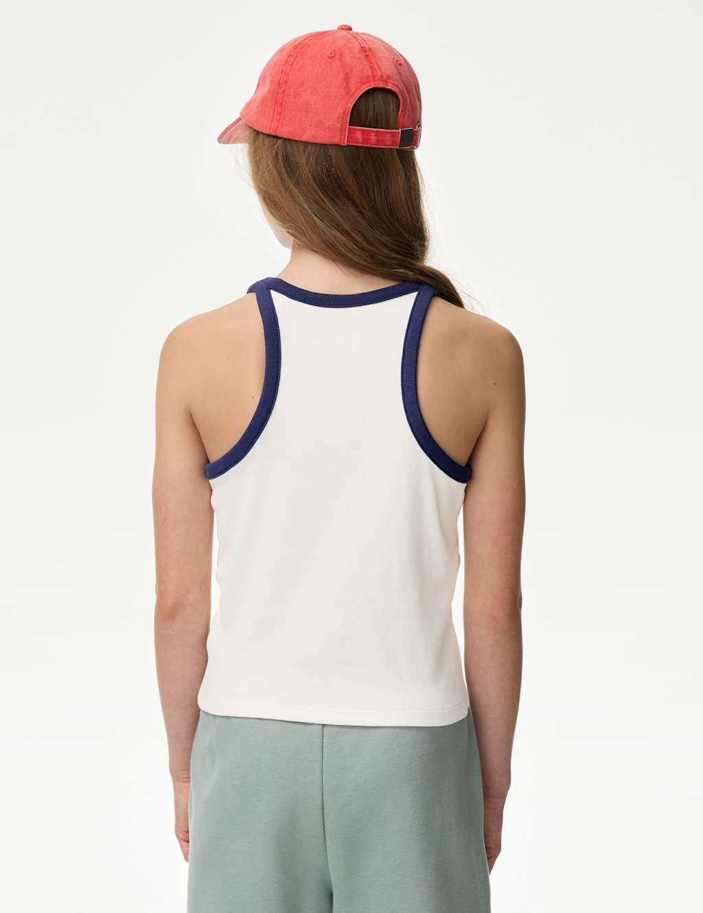 Cotton Rich Ribbed Vest (2-16 Yrs) 4 of 5