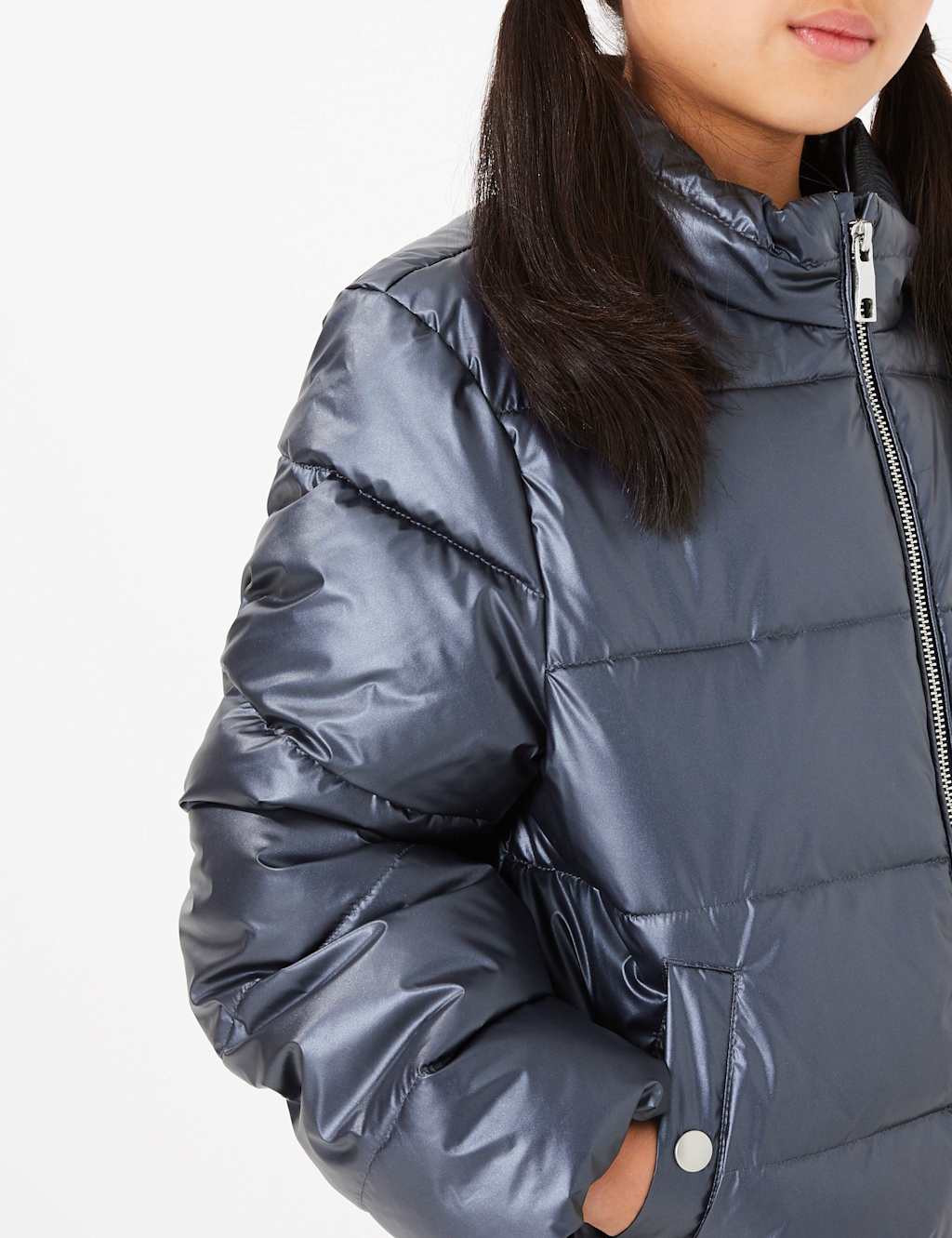 Sparkle Padded Jacket (3-16 Years) 3 of 5