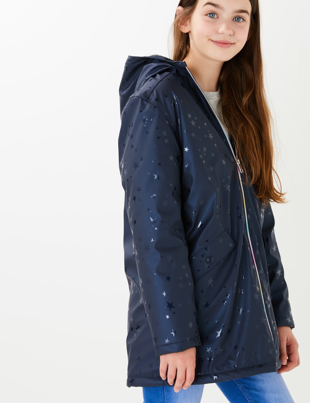 Stormwear™ Star Print Fisherman Raincoat (6-16 Yrs) 4 of 6
