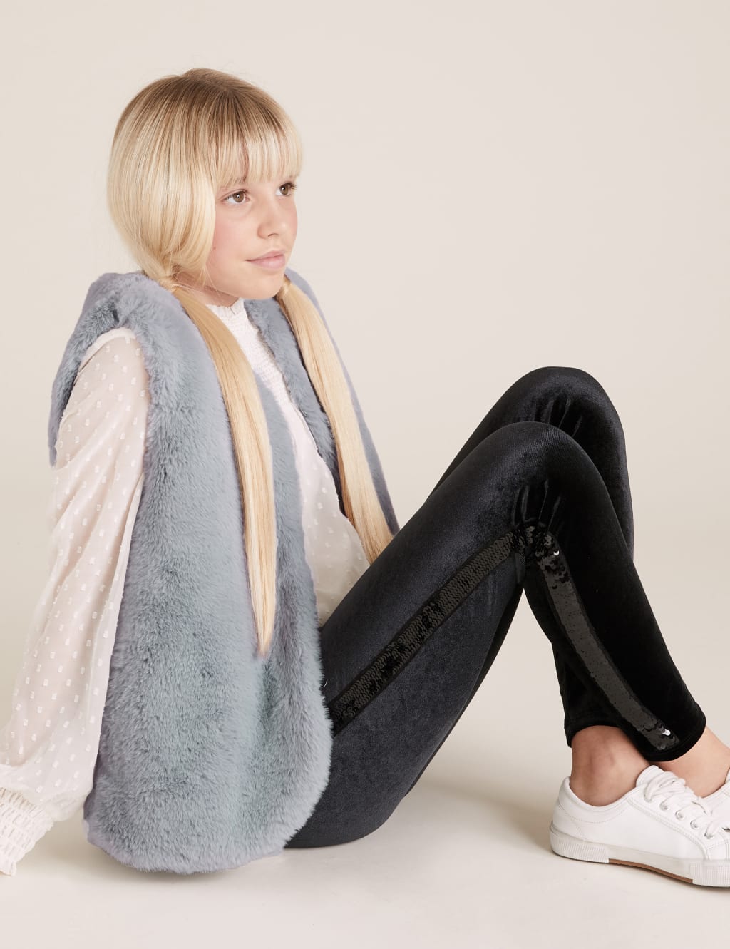 Faux Fur Gilet (6-16 Yrs) 1 of 5