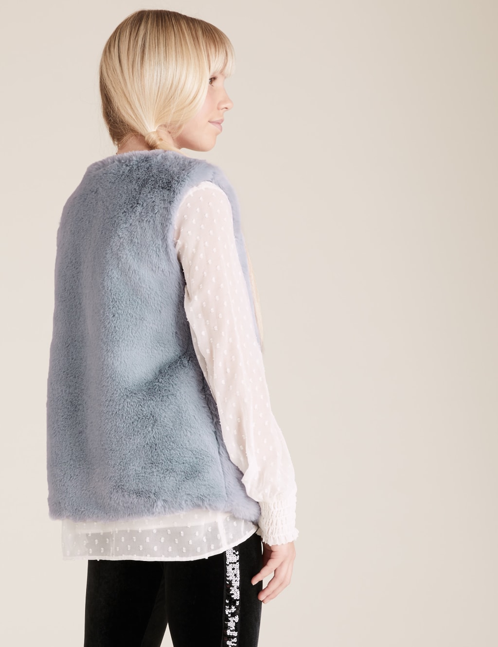 Faux Fur Gilet (6-16 Yrs) 5 of 5