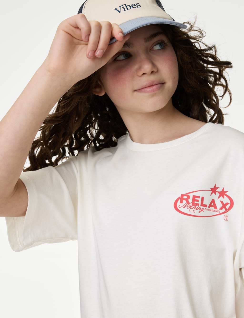 Pure Cotton Graphic T-Shirt (6-16 Yrs) 1 of 4