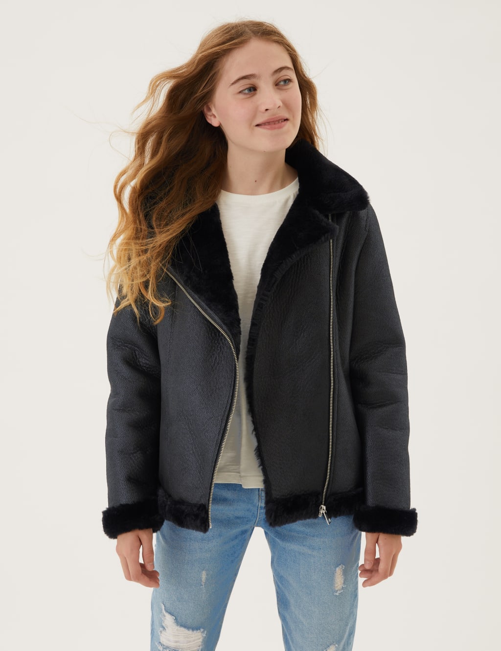 Aviator Jacket 6 16 Yrs M S Collection M S