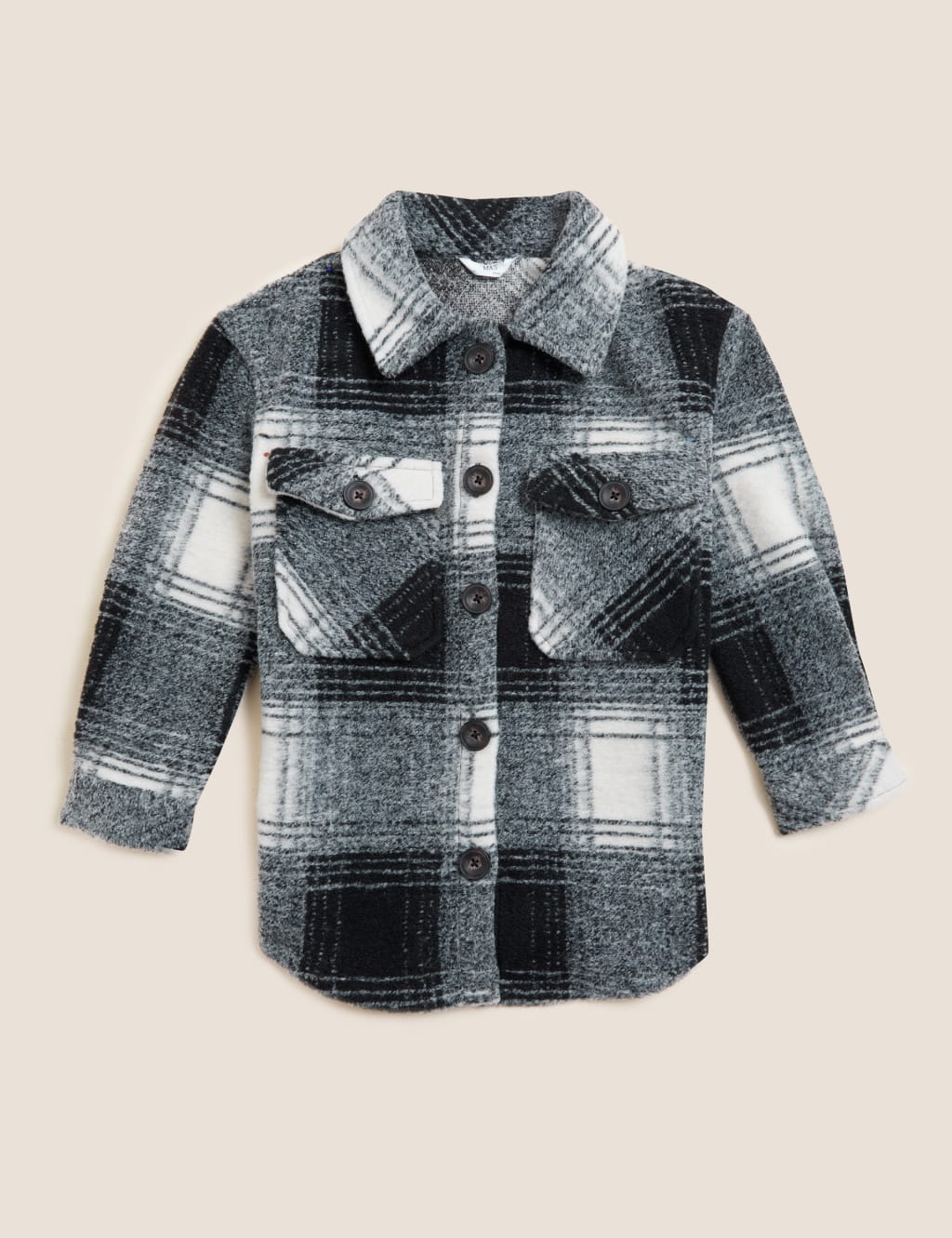 Checked Shacket (6-16 Yrs) 2 of 4