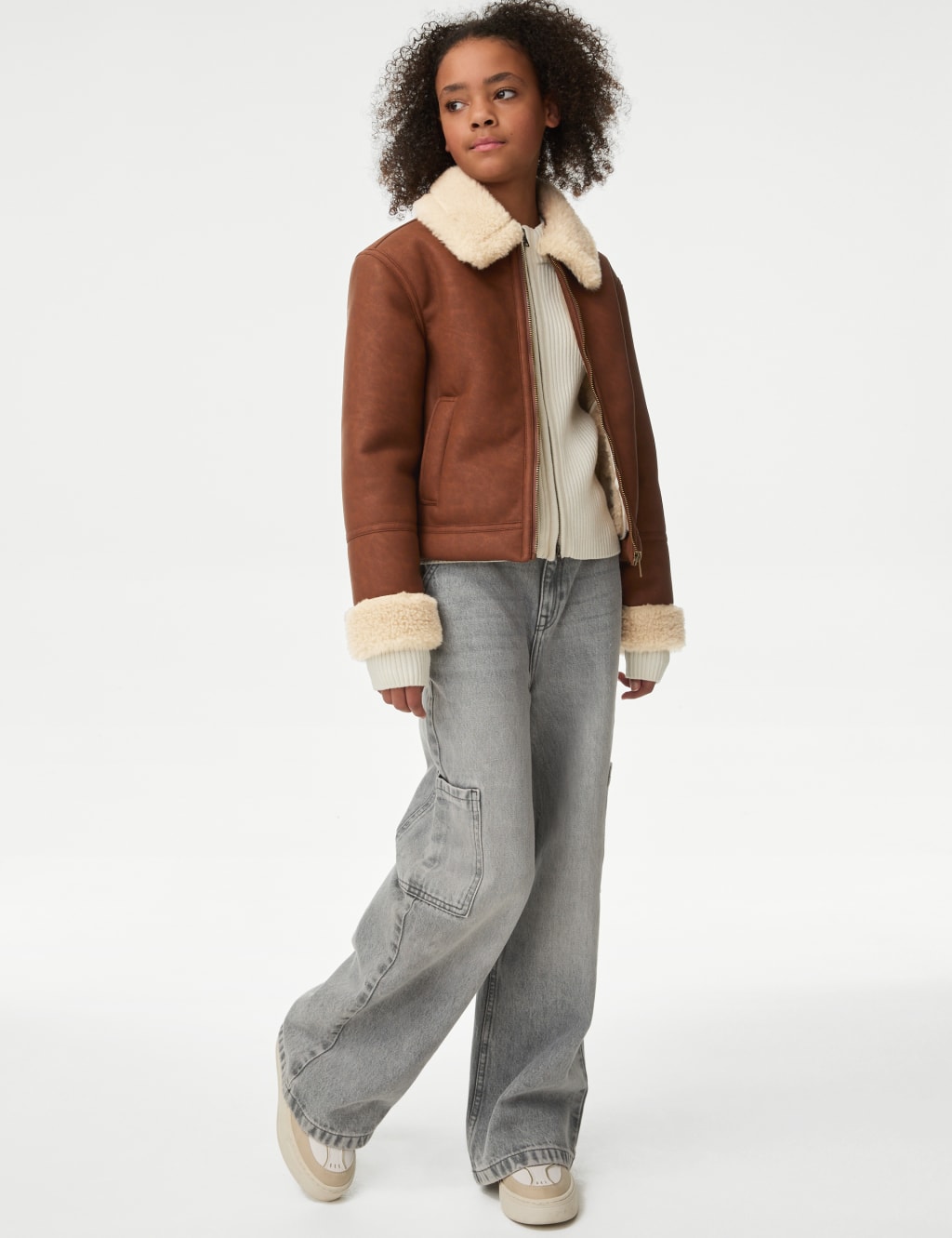 Reed nubuck aviator coat 2025