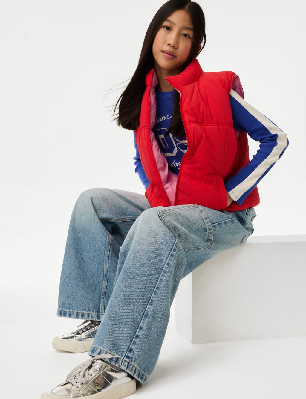 Reversible Padded Gilet (6-16 Yrs) 9 of 10