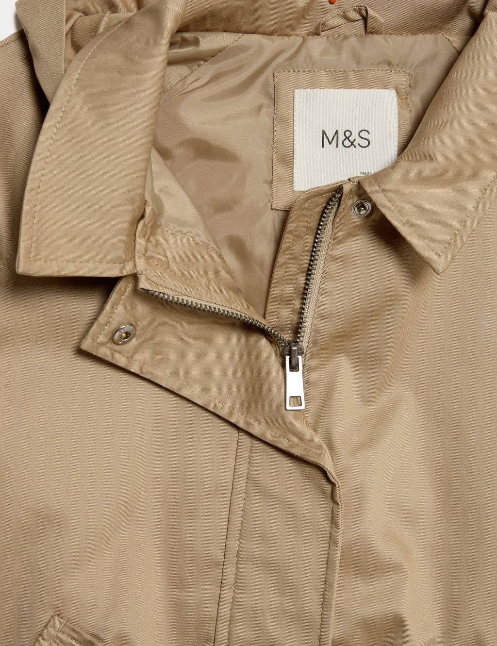 Cotton Rich Cropped Trench Utility Jacket (2-16 Yrs) 7 of 8