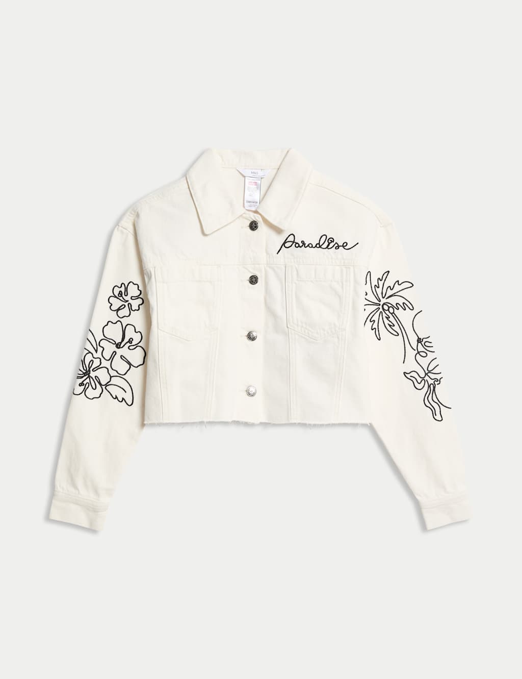 Denim Embroidered Jacket (6-16 Yrs) 2 of 7