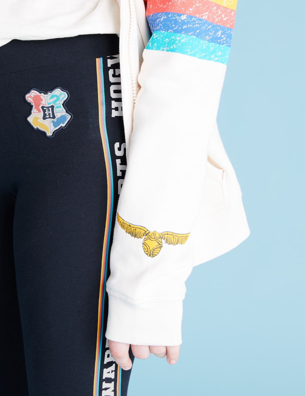 Harry Potter Cotton Hogwarts Leggings 6 16 Yrs M S