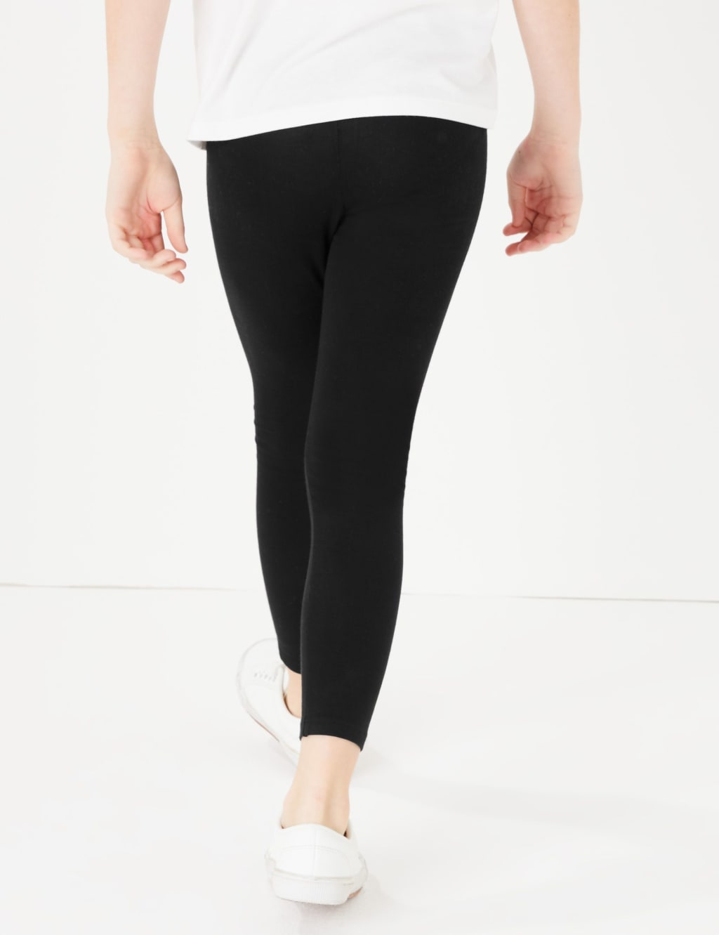 3pk Cotton Rich Leggings (6-16 Yrs ) 4 of 4