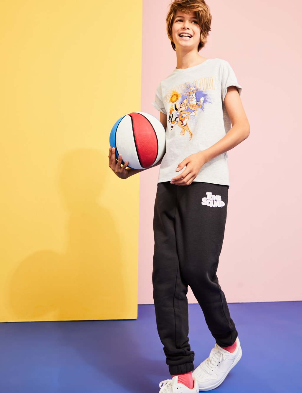 Space Jam A New Legacy Cotton Joggers 6 16 Yrs M S