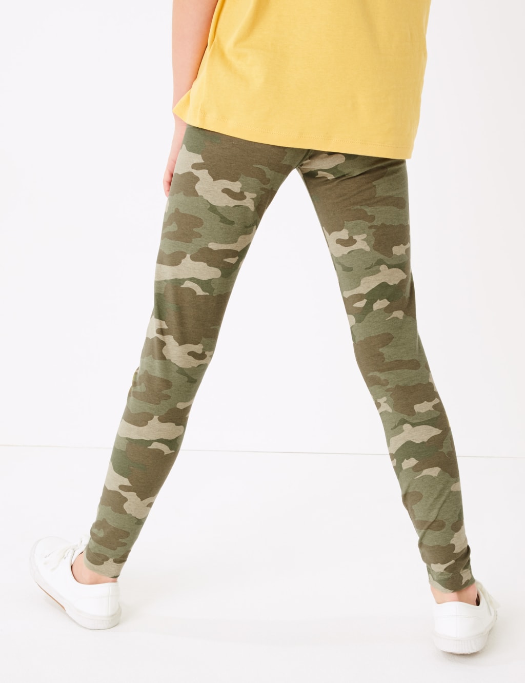 Camouflage Print Leggings 6 16 Yrs M S
