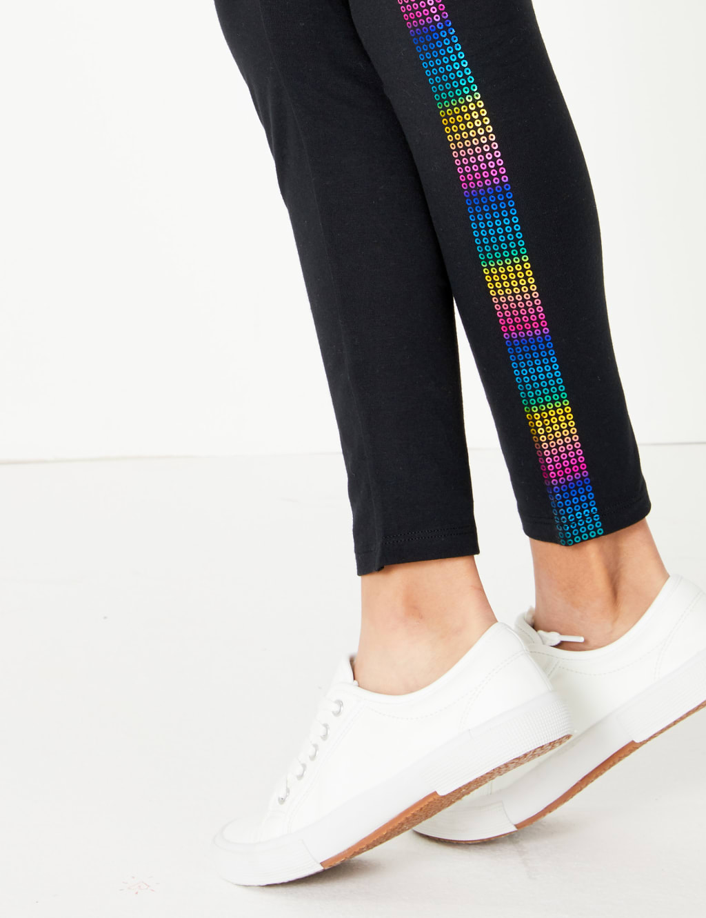 Rainbow Side Tape Leggings (6-16 Yrs) 3 of 6