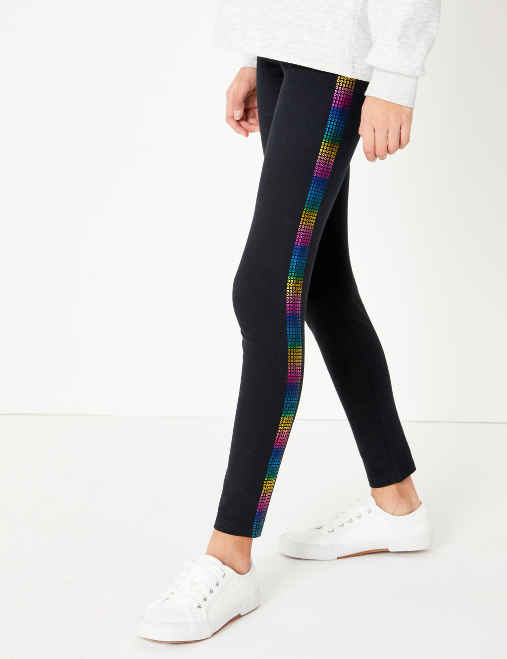 Rainbow Side Tape Leggings (6-16 Yrs) 4 of 6