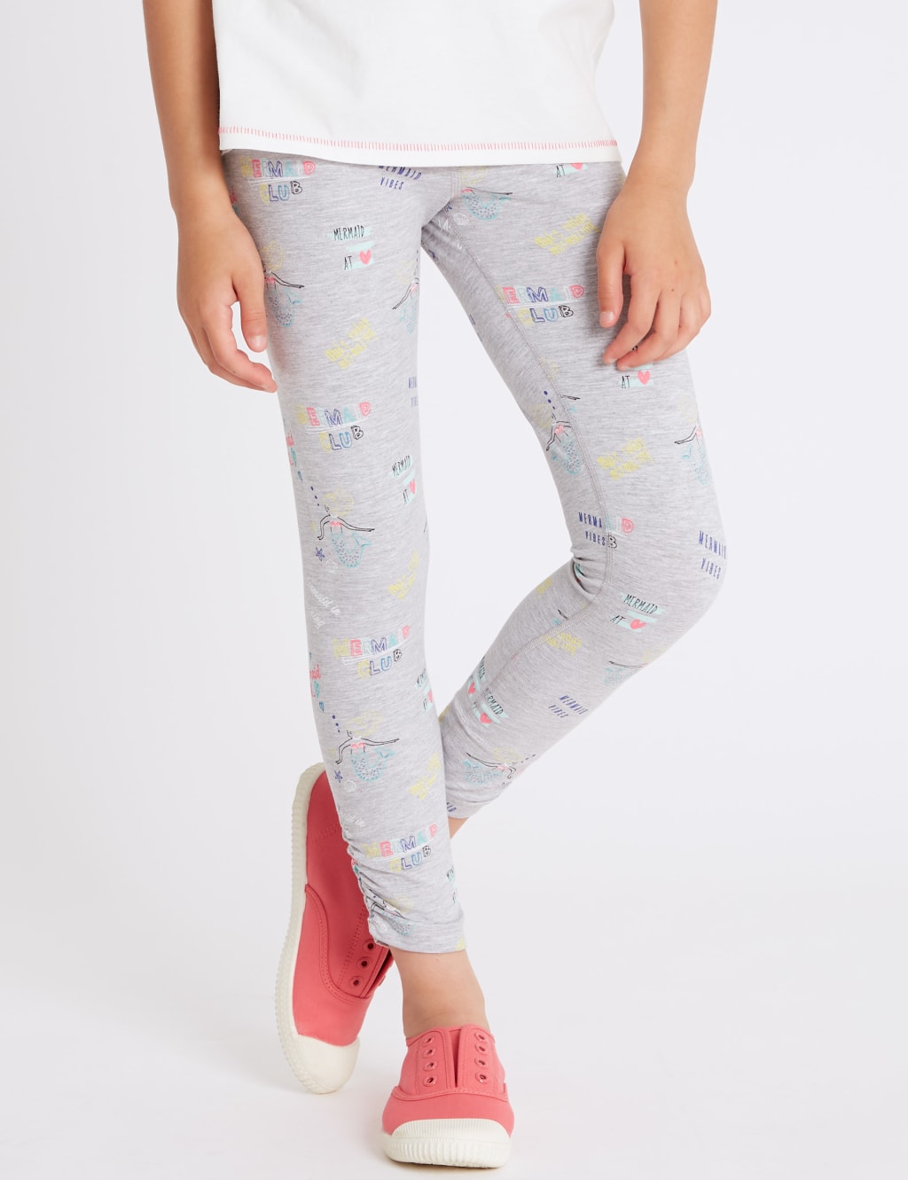 3 Pack Mermaid Leggings 3 16 Years M S
