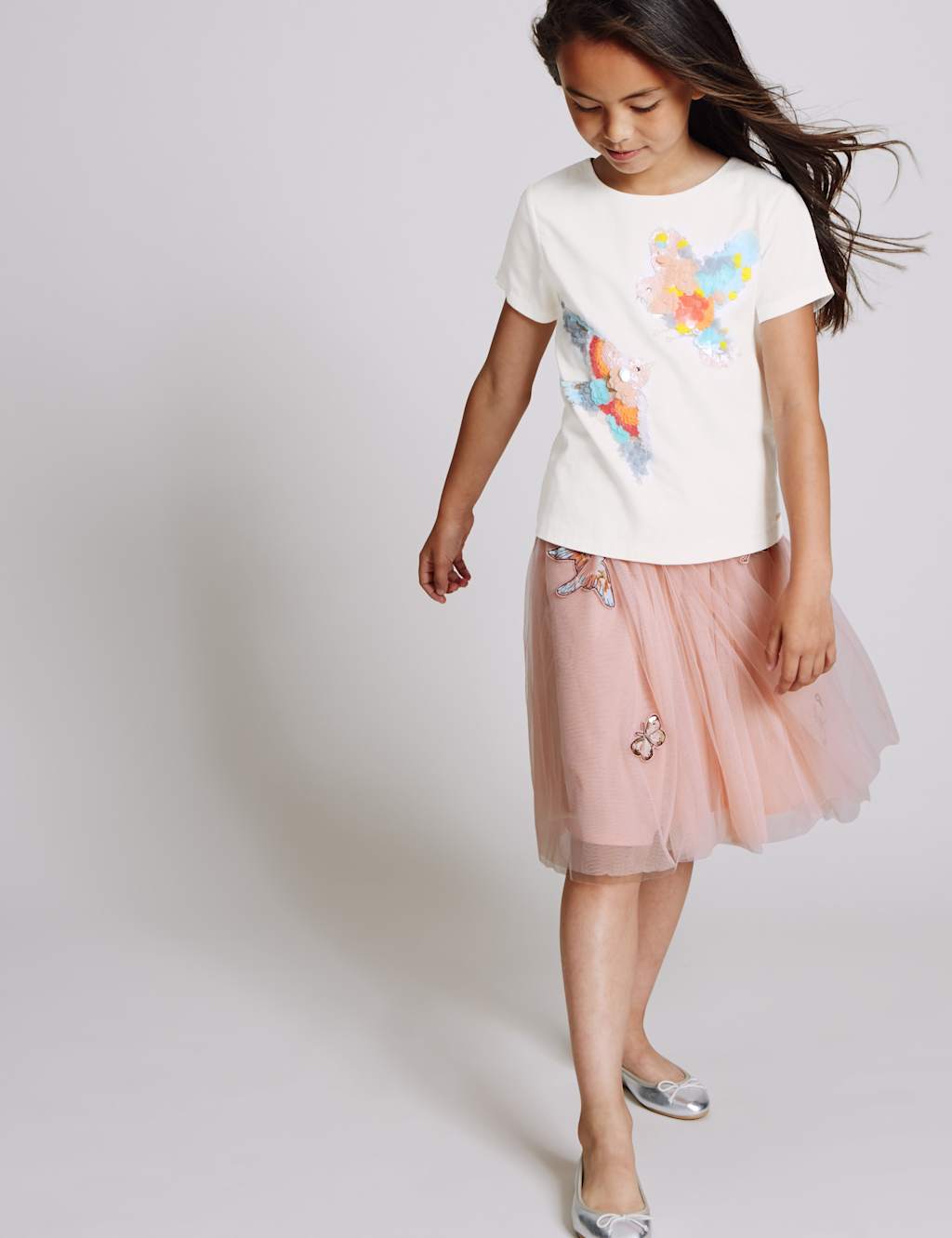 Bird Applique Skirt (3-14 Years) 1 of 6