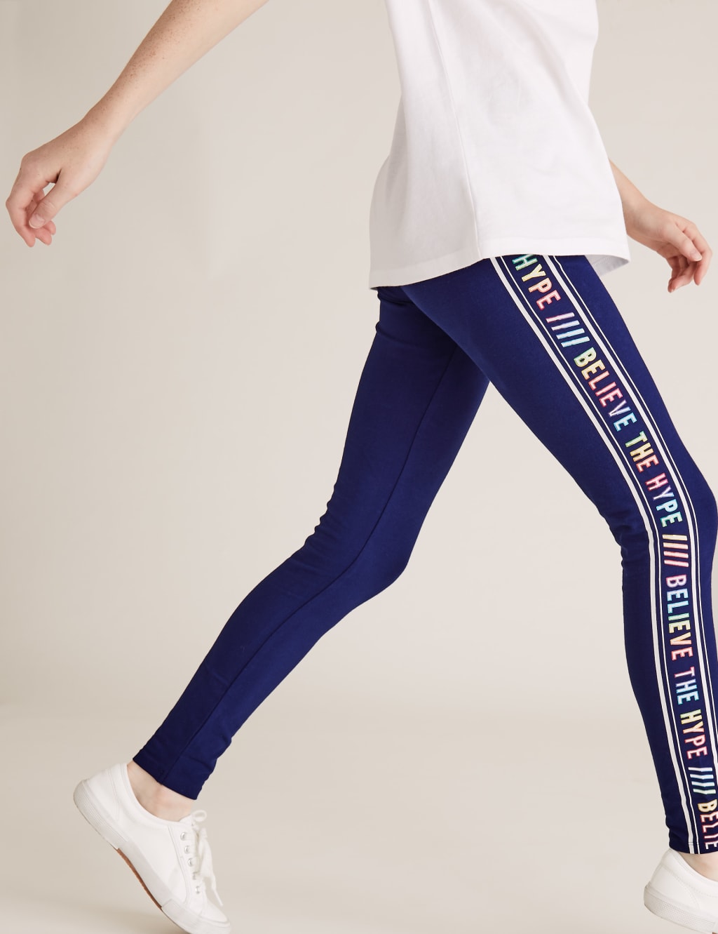Cotton Believe The Hype Leggings 6 16 Yrs M S
