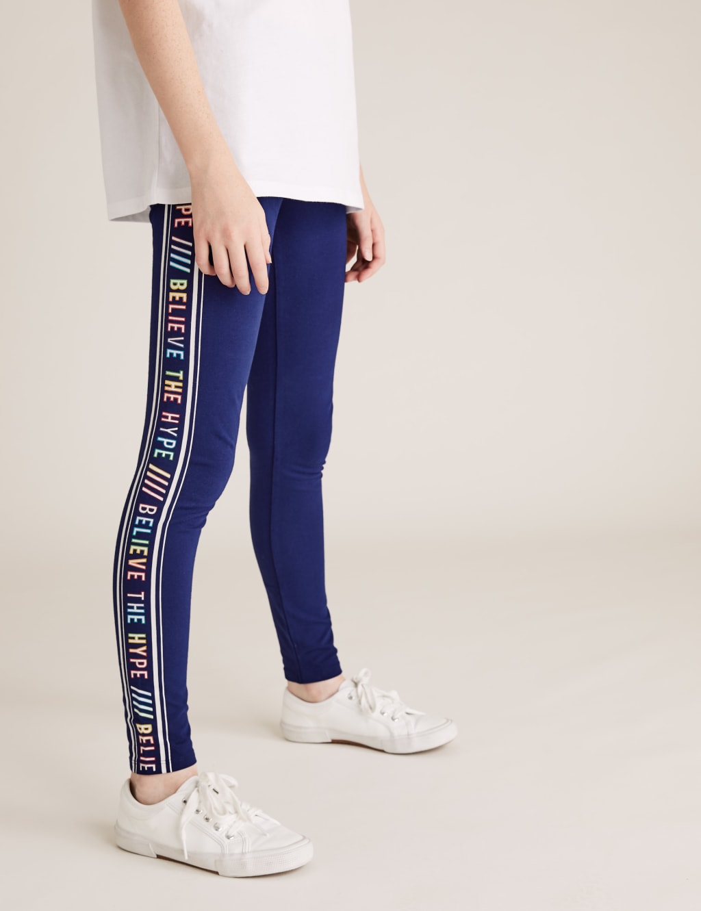 Cotton Believe The Hype Leggings 6 16 Yrs M S