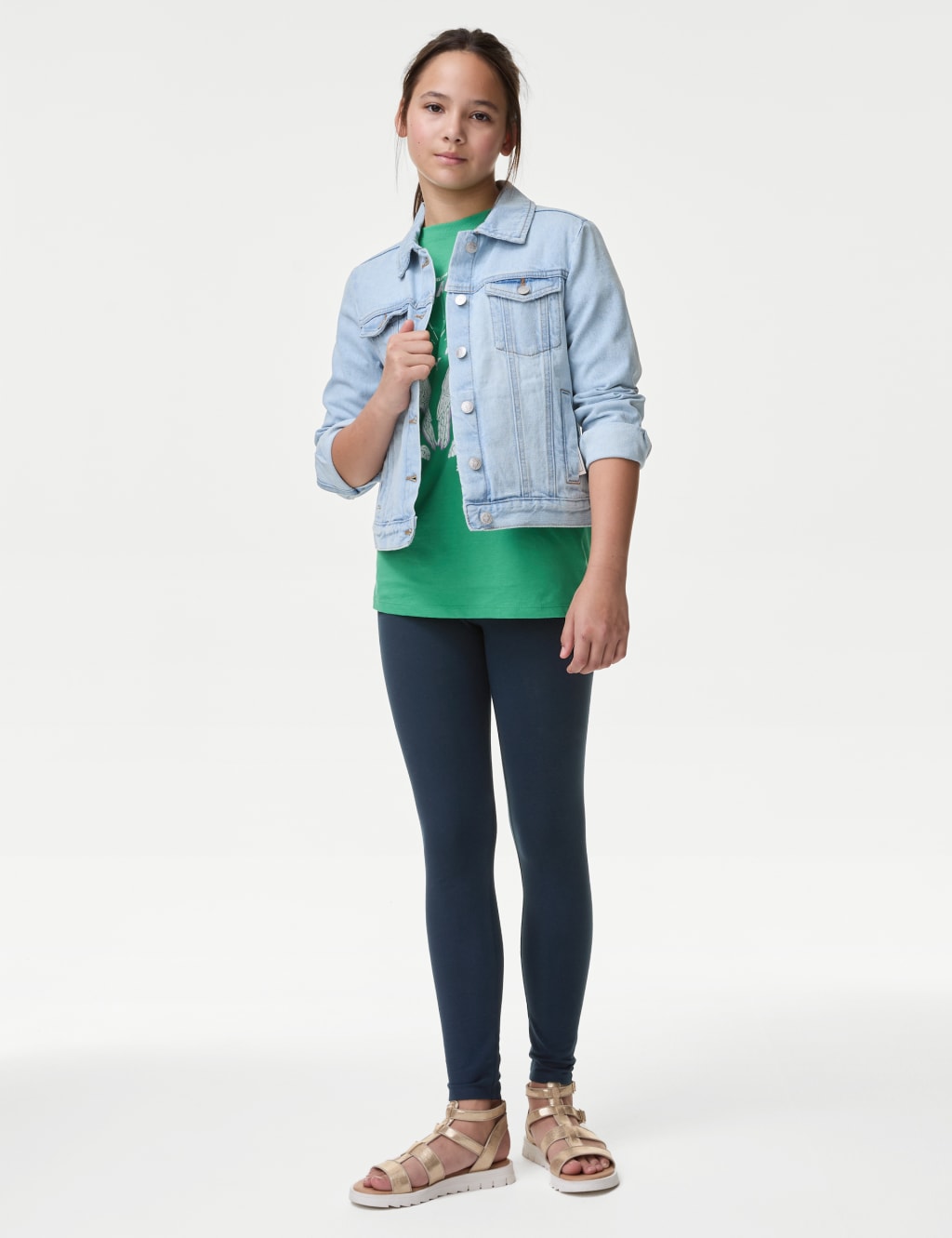 Cotton Rich Leggings (6-16 Yrs) 5 of 5