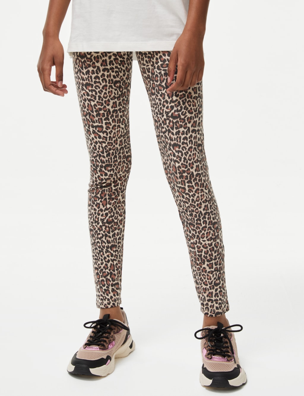 Leopard print tights cotton on body hot sale