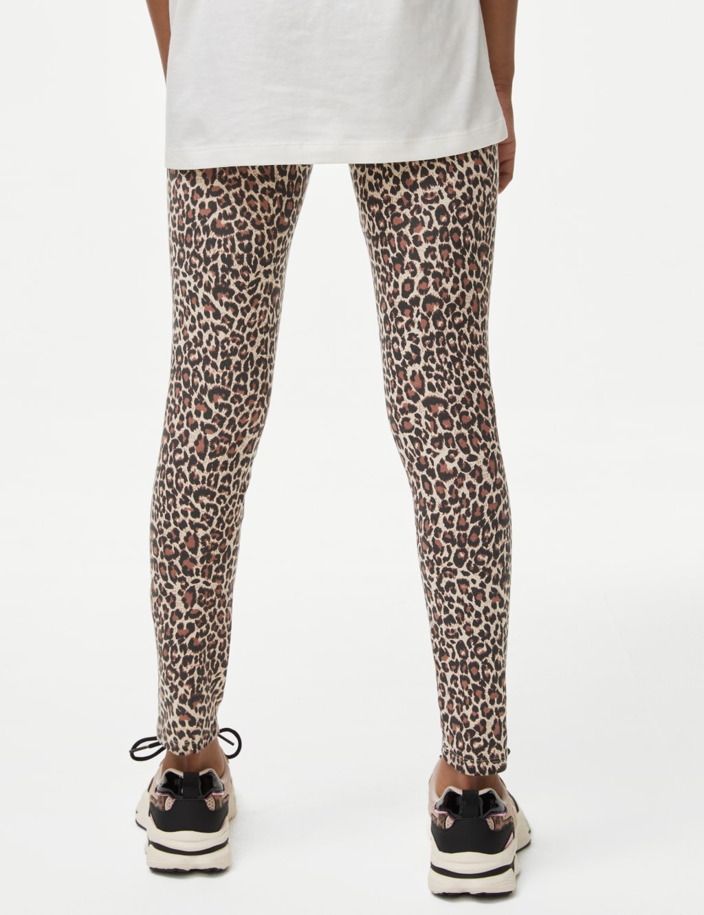 Cotton Rich Animal Print Leggings 6 16 Yrs