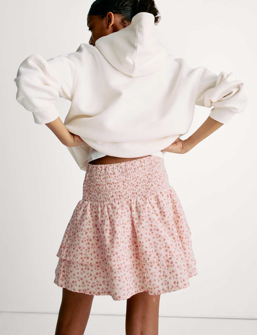 Cotton Rich Ditsy Floral Skirt (6-16 Yrs) 5 of 6