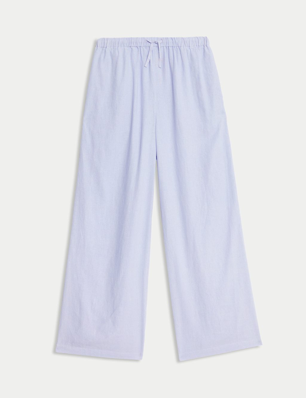 Wide Leg Linen Rich Trousers (6-16 Yrs) 2 of 6