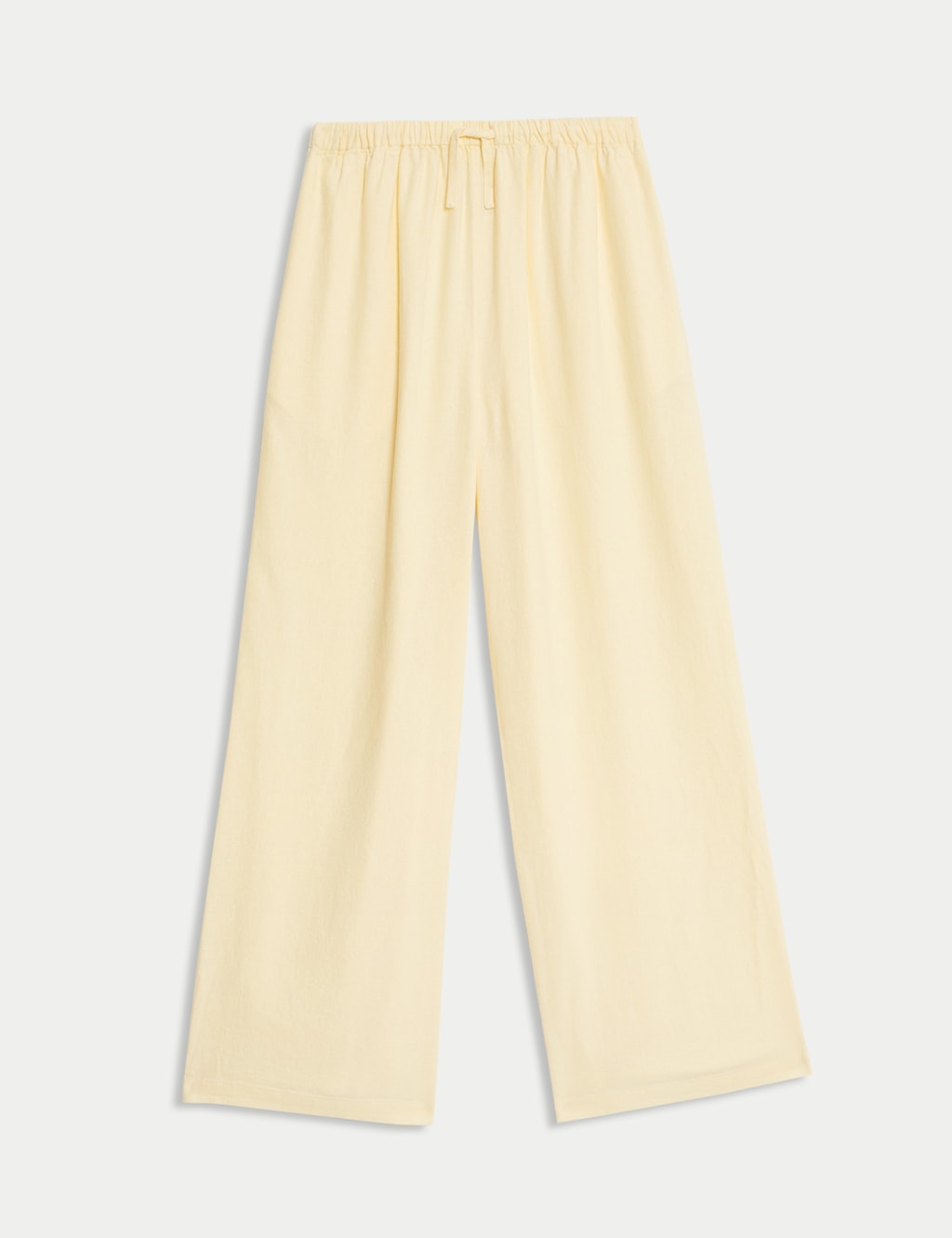 Wide Leg Linen Rich Trousers (6-16 Yrs) 2 of 6
