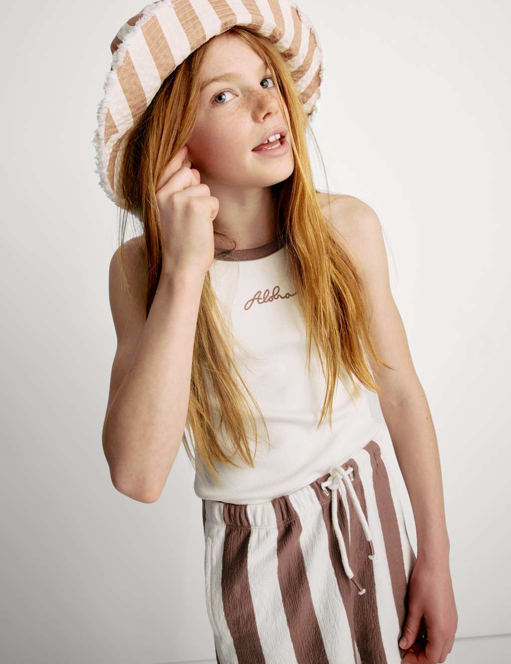 Pure Cotton Striped Shorts (6-16 Yrs) 4 of 6