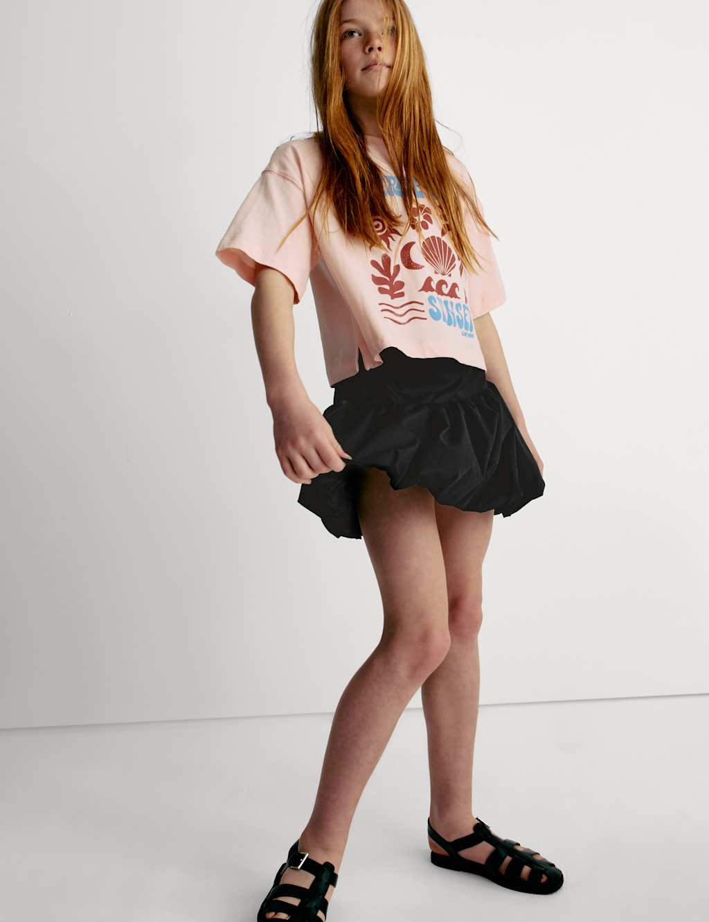 Pure Cotton Puff Ball Skirt (6-16 Yrs) 3 of 7