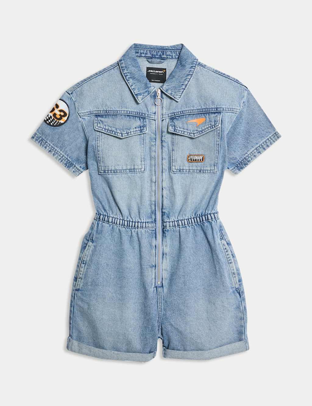 Denim McLaren F1 Team Playsuit (2-16 Yrs) 2 of 8