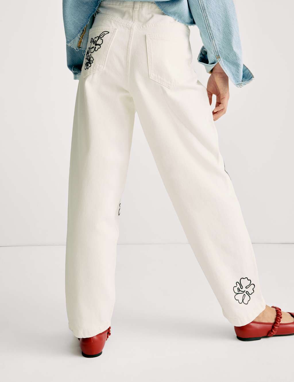Denim Embroidered Jeans (6-16 Yrs) 6 of 7