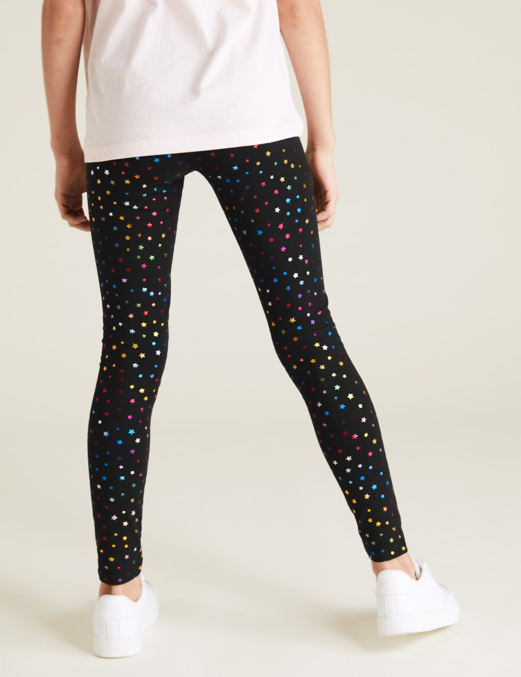 Star foil leggings sale