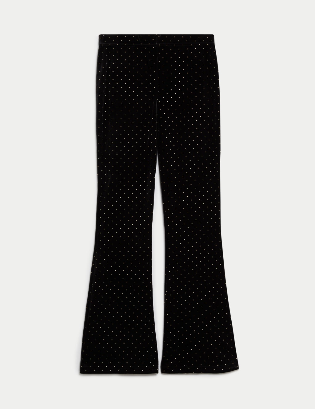 Velvet Studded Flared Leggings 6 16 Yrs
