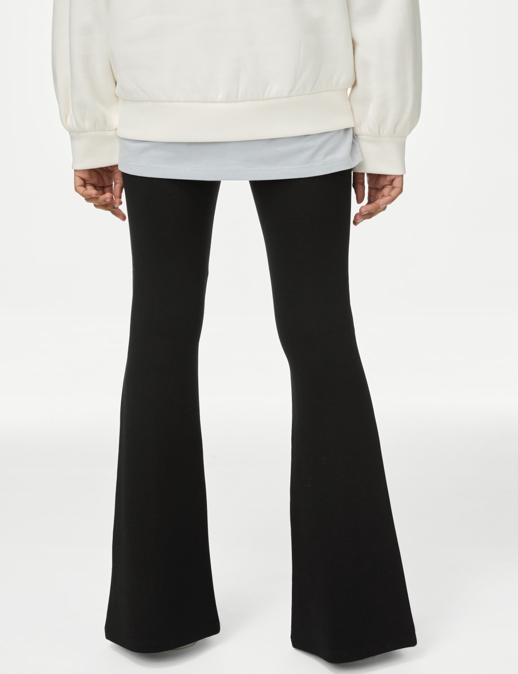 Ponte skirted leggings top