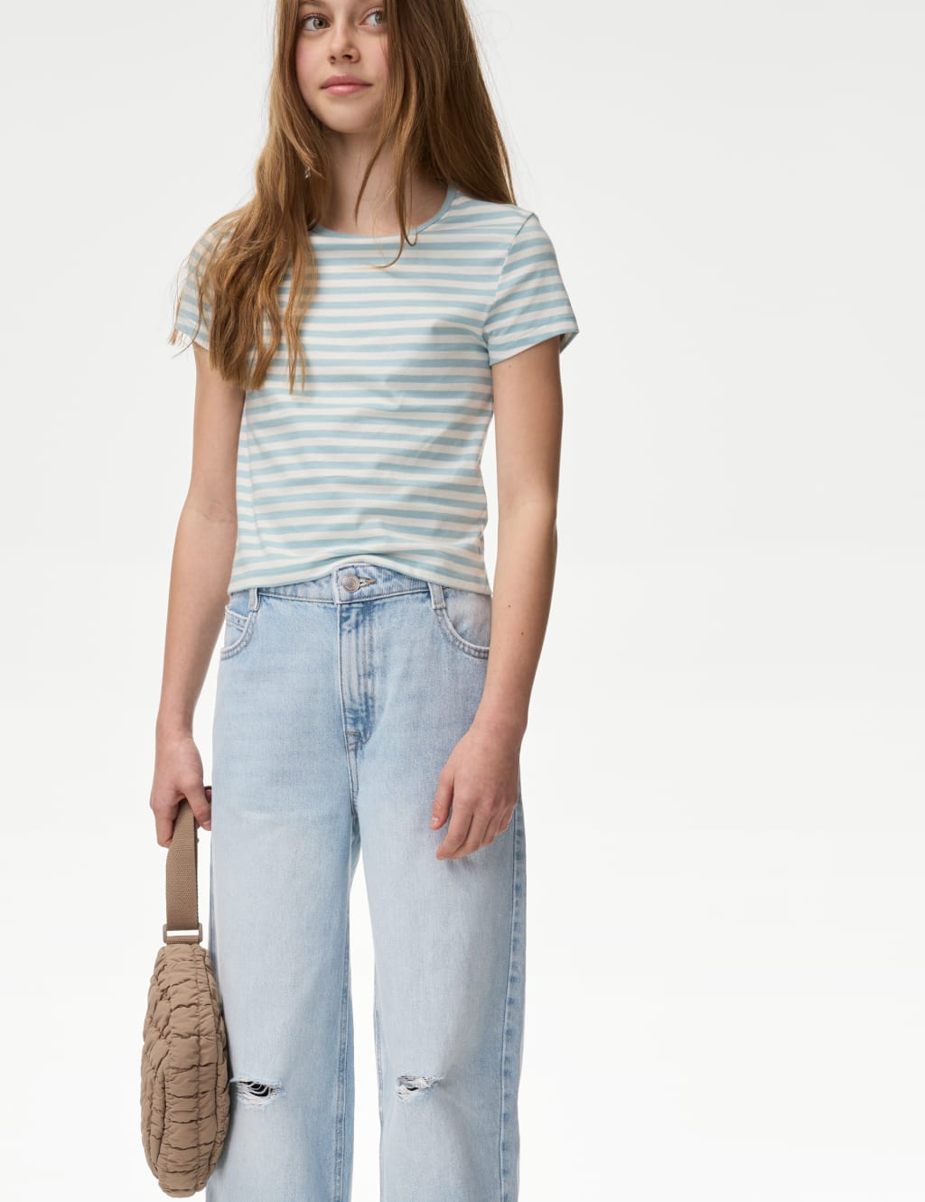 Wide Leg Denim Jeans (6-16 Yrs) 3 of 5