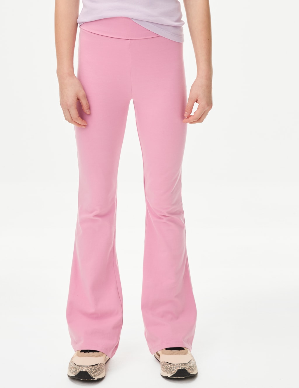 Cotton Rich Flared Leggings (6-16 Yrs) 4 of 5