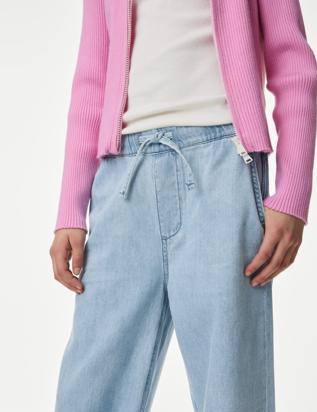 Wide Leg Denim Jeans (6-16 Yrs) 3 of 5