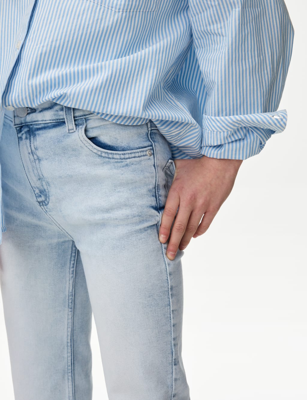 Regular Fit Denim Flared Jeans (6-16 Yrs) 5 of 5